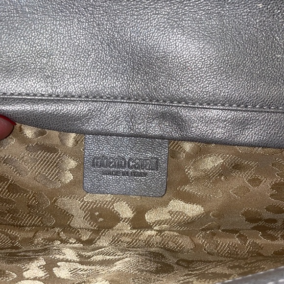 100% Authentic, Roberto Cavalli, made in Italy clutch ! - Picture 7 of 8